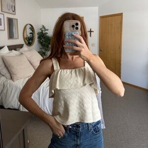 Madewell Cream Women's Top